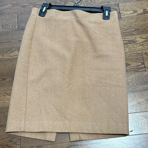 J. Crew Women's Tan Pencil Skirt